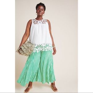 Anthropologie Plus Aeliana Lace Blouse NWOT 1X